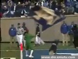 cheerleader gets smacked by leprechaun