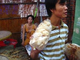 Fabrique feuille de riz (delta Mekong)