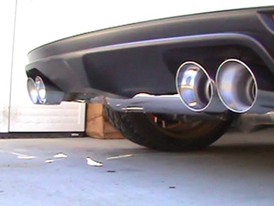 09 STI w/Magnaflow catback and tsudo downpipe