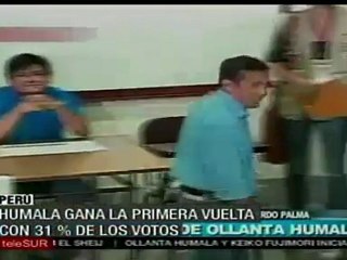 Segunda vuelta electoral en Perú
