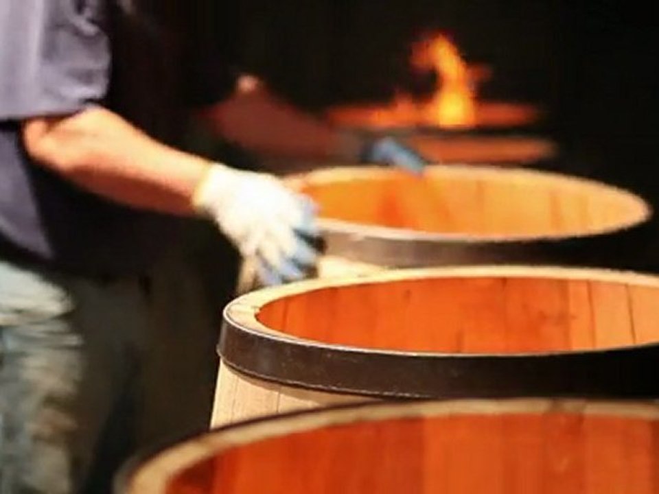 Winemaking: making barrels for Cabernet Sauvignon wine aging