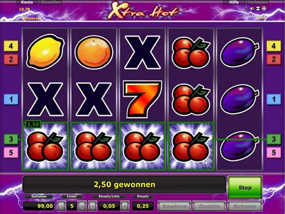 Xtra Hot online spielen Novoline