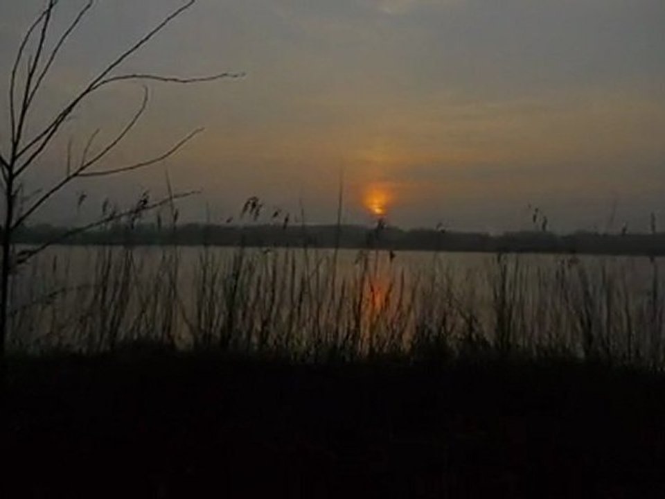 Sonnenuntergang am Wreecher See