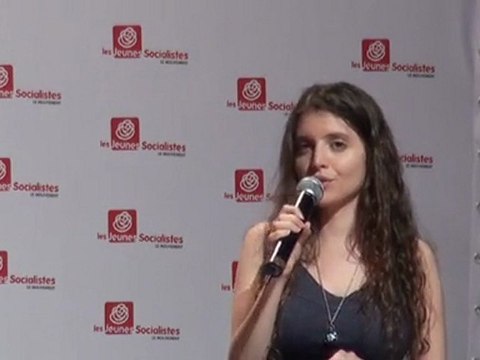 OLF au congrès des MJS - Typhaine Duch
