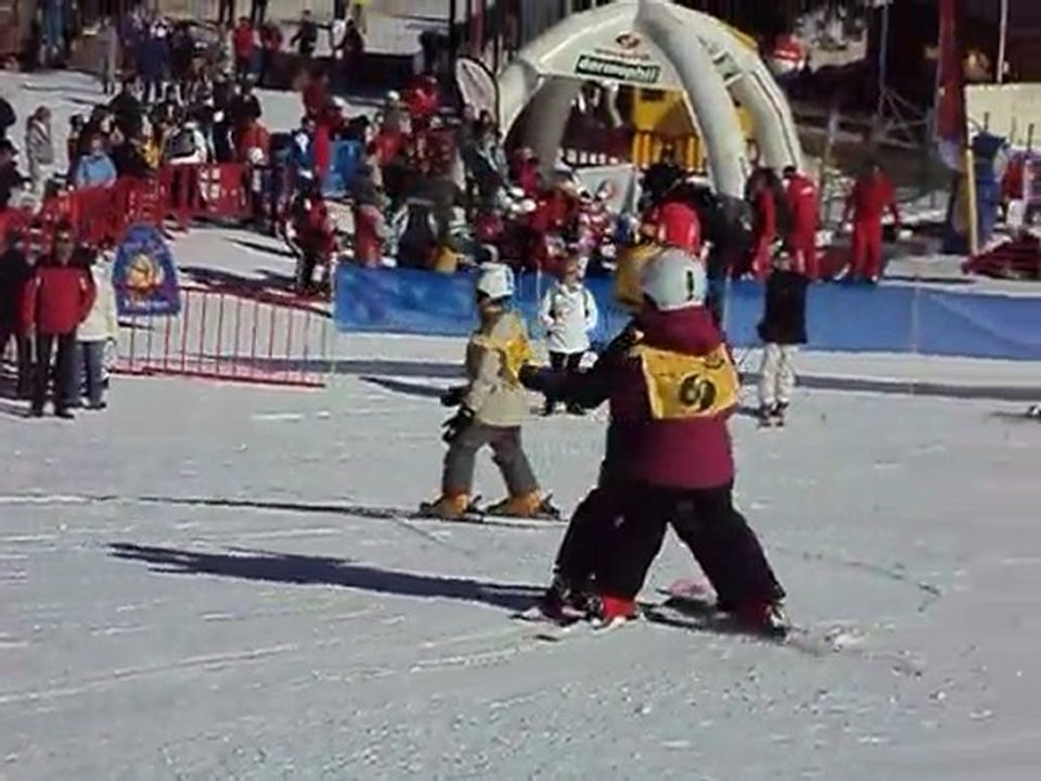 Descente d'une bleue / Alice