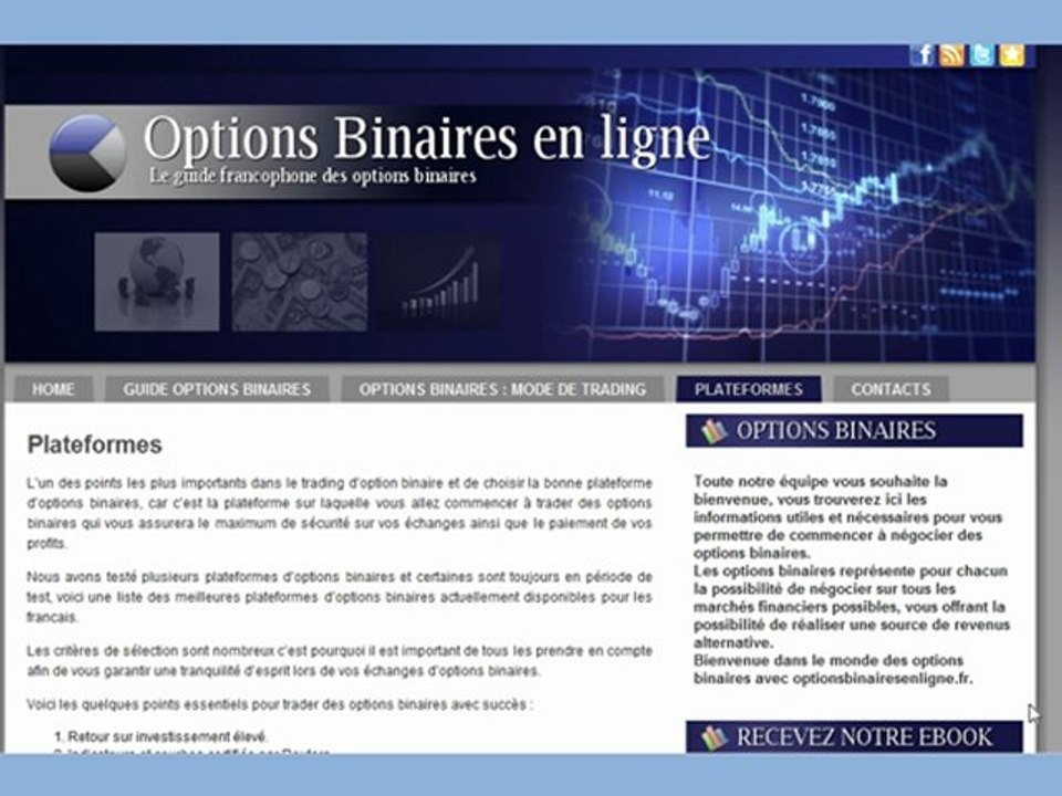 option binaire : trucs et astuces pour gagner de l'argent avec les options binaires