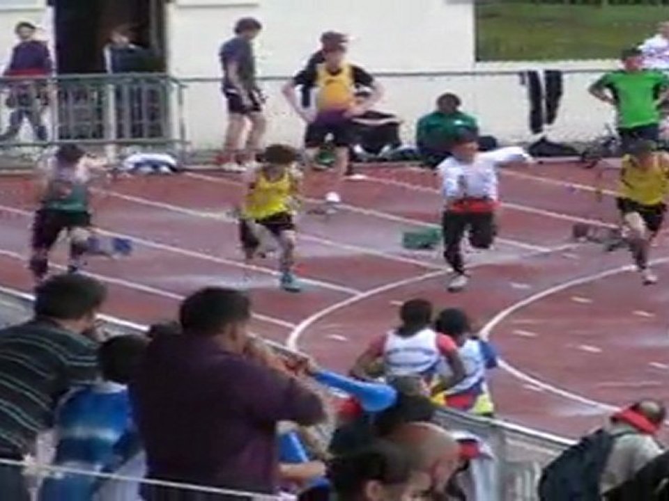 Finale 100m Challenge Talence - Nicolas BOMATI / Tristan VILLIGER / Rémi CAPBERN