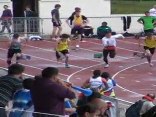 Finale 100m Challenge Talence - Nicolas BOMATI / Tristan VILLIGER / Rémi CAPBERN