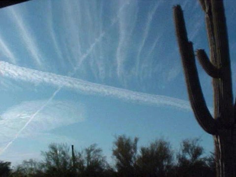 Chemtrails in North Phoenix