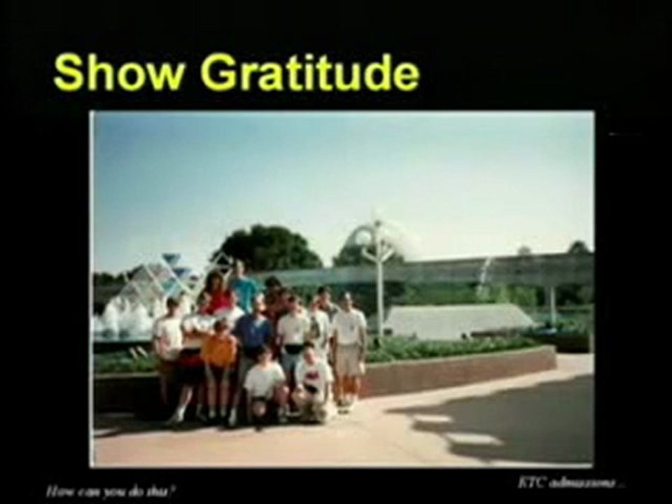 Randy Pausch - Last Lecture Achieving Your Childhood Dreams - Part 8