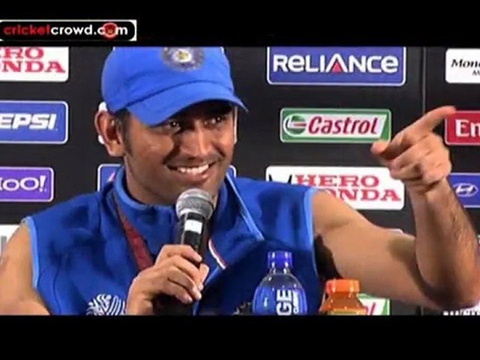 SPOT INTERVIEW - MS DHONI