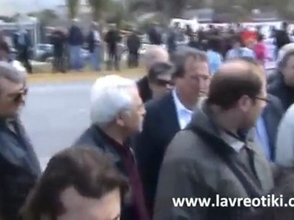 Διαμαρτυρία στο Λαγονήσι για το ΧΥΤΑ στην Κερατέα