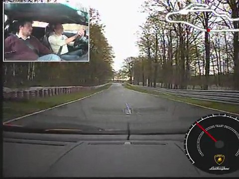 5 tours en Lamborghini Gallardo sur le circuit de Marcoussis