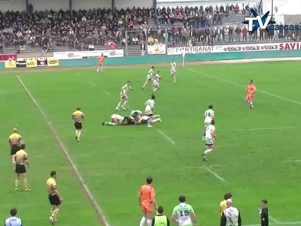 Défaite de l’ASC XIII face à Lézignan, Carcassonne 03 04 11