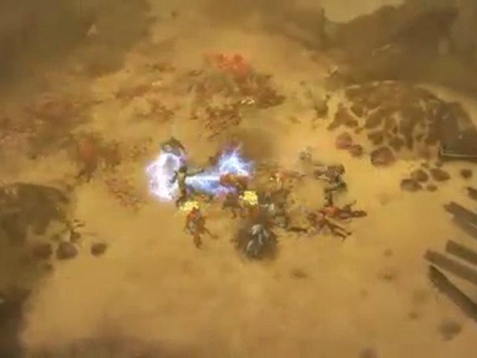 Diablo III - Le Moine - Gameplay version longue - www.francediablo3.fr