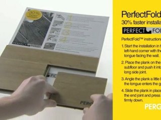 Pergo Perfect Laminate Flooring Fold Instruction