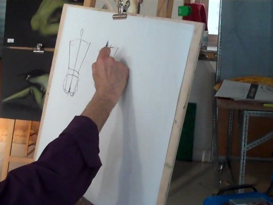 Stage peinture avec Etienne Lodého