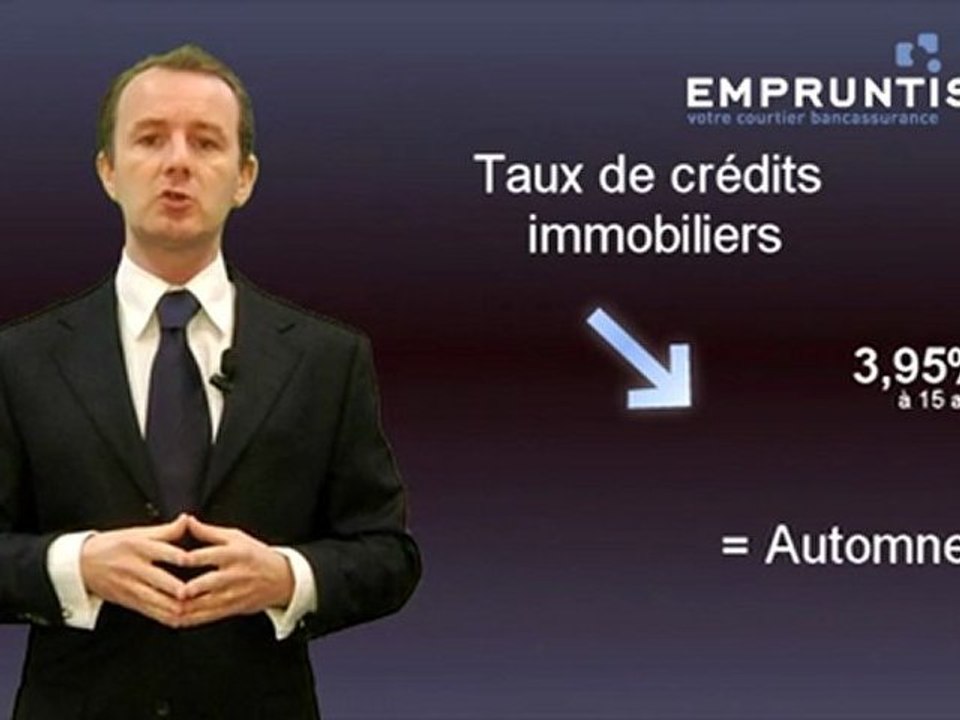 Baromètre des taux de crédit immobilier en avril 2011 par Empruntis