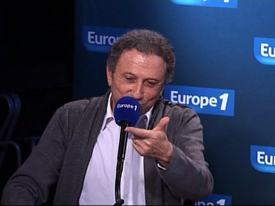 Michel Drucker croque Nicolas Canteloup