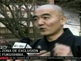 Habitantes de Fukushima abandonan la ciudad