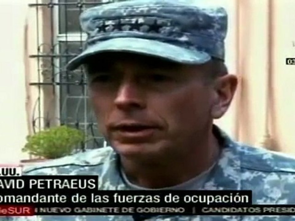 Petraeus condena quema del Corán en EE.UU.