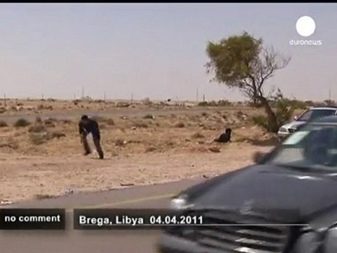 Libyan rebels bogged down in Brega - no comment