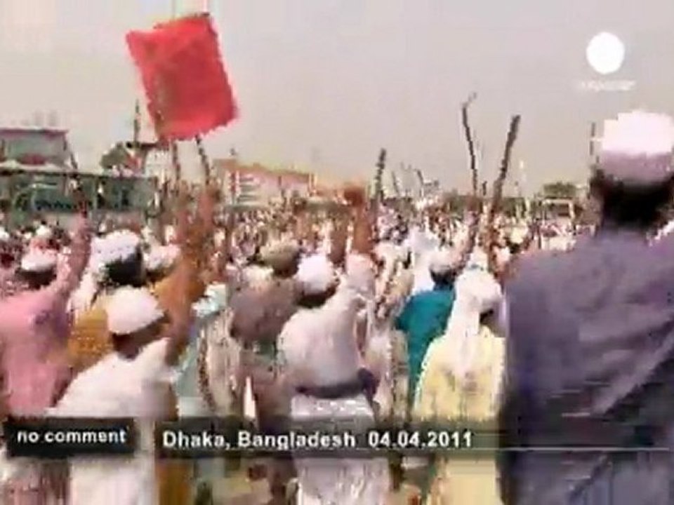 Heurts au Bangladesh pendant des... - no comment