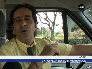 Marseille: un mini bus pour handicapés