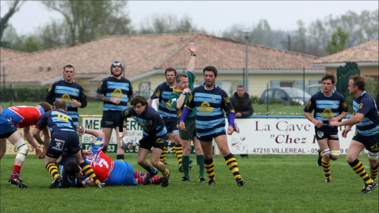 Rugby Fédérale 3 : VILLERÉAL – NONTRON