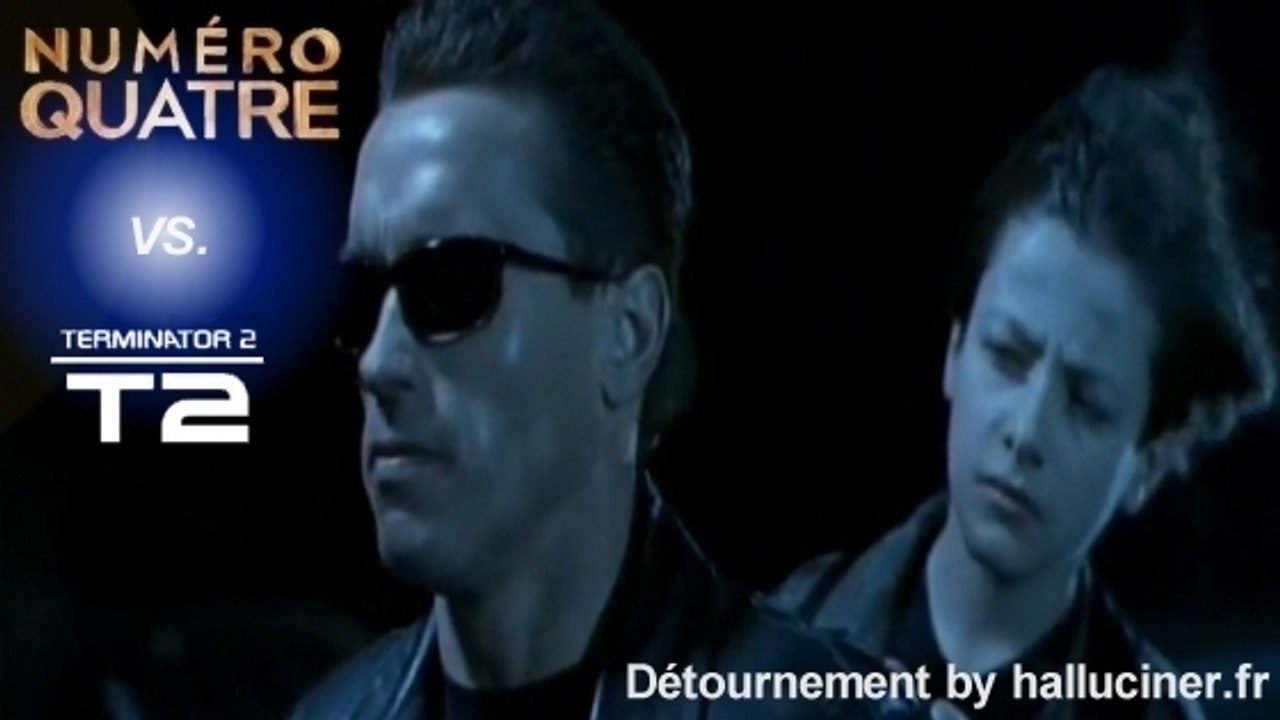 Numero 4 vs Terminator 2 - Détournement halluciner.fr ba vf