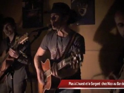 Soirée de Cloture chez Nico au Bar de la poste à petreto bicchisano en Corse du Sud avec Plus à l'Ouest et le Sergent