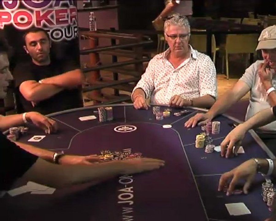 Joa poker tour 2 mardi 24 aout