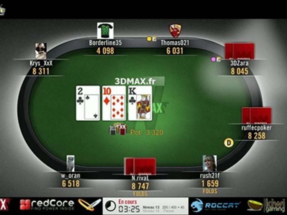 Tournoi POKER STEELSERIESHD(04)