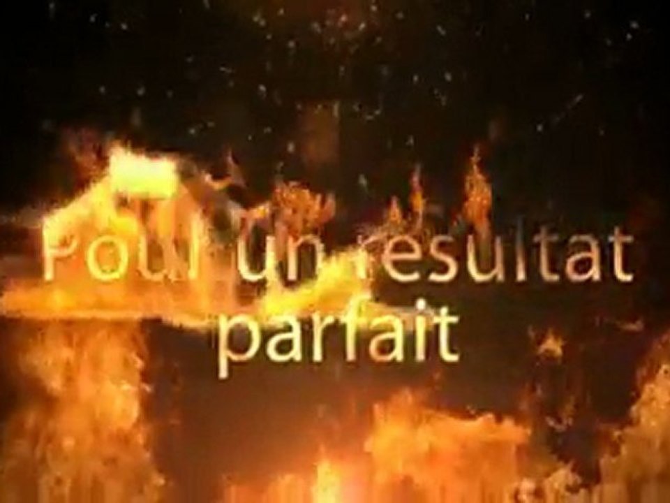 crea fire title (lettre de feu)