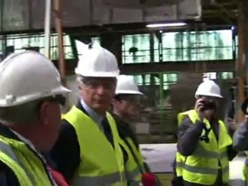 Déplacement de Dominique de Villepin à Denain (59)