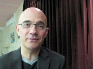 N. Stoufflet, animateur du Jeu des 1000 euros