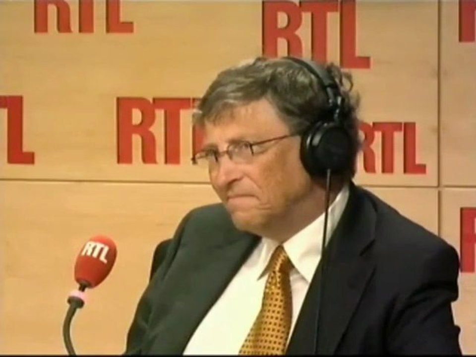 Bill Gates répond aux internautes de RTL.FR