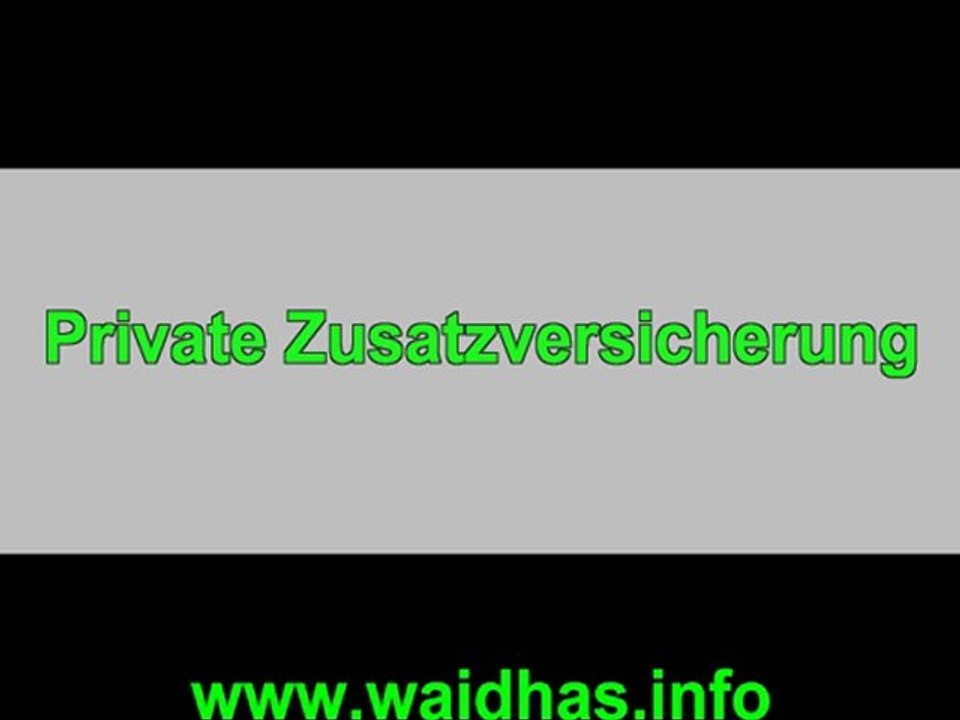 Private Krankenversicherung