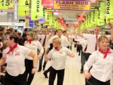 Flashmob de l'anniversaire Auchan Saint-Martin-Boulogne (Pas-de-Calais)