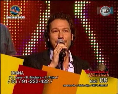 Miller Zoltán - Diana (Paul Anka Csináljuk a fesztivált 2008-04-11)