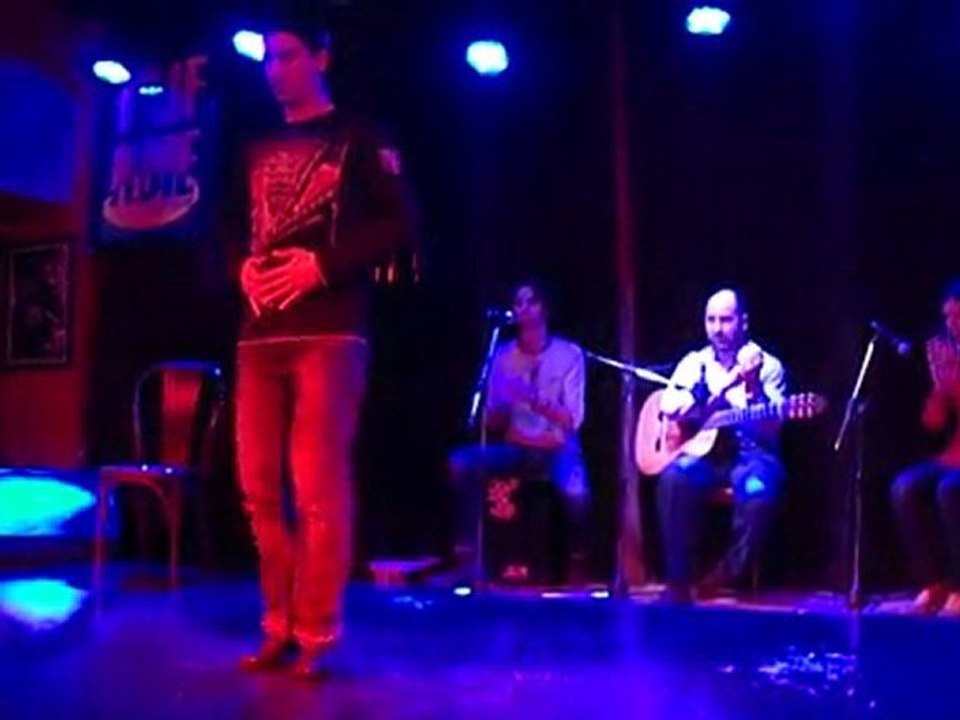 INMACULADA ORTEGA-JOSE MIGUEL TELLEZ SOUND CHECK @ HALF NOTE