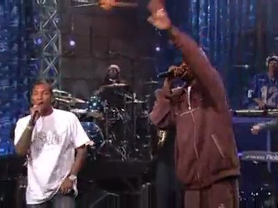 Snoop Dogg & Pharrell Williams "Let's Get Blown" Live @ "The Tonight Show With Jay Leno", NBC, 01-20-2005