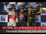 Australia 2011 - Vettel wins the Australian GP