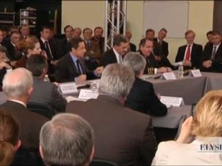 N.Sarkozy lance le "dialogue compétitif" du projet de Canal Seine-Nord Europe