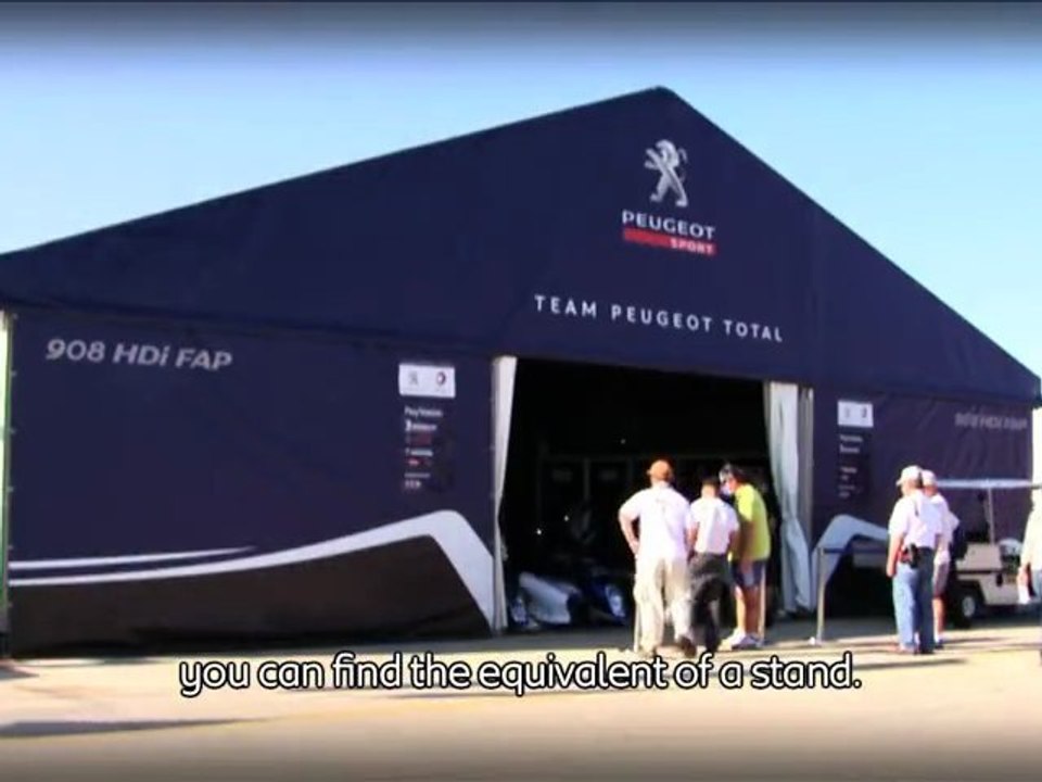 Peugeot Sport - 12H of Sebring 2011 - The pits