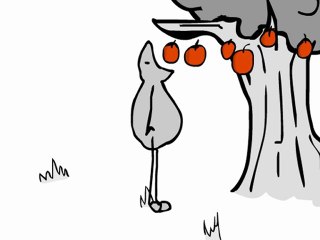 Le mou, ou Le mangeur de pommes