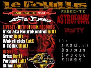 ASTROFONIK  PARTY /   DJ STIFUN HPF  BY VJ NAD