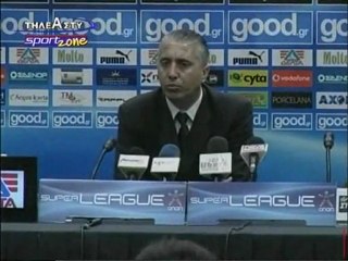 28η ΠΑΟΚ-ΑΕΛ 1-0  2010-11 Δηλώσεις Κωστένογλου