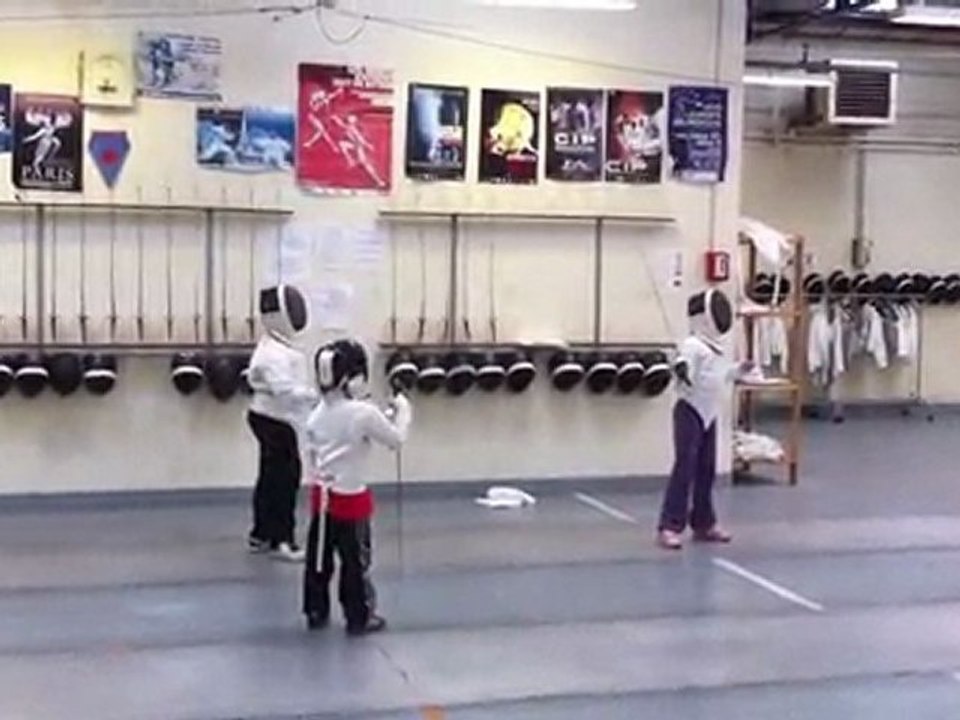 5 Avril 2011 - Entrainement D'escrime