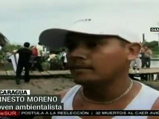 Activistas lanzan en Río San Juan un mensaje de paz